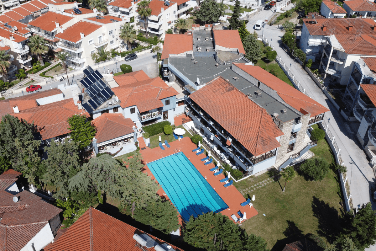 Vila Petridis - Dvorište