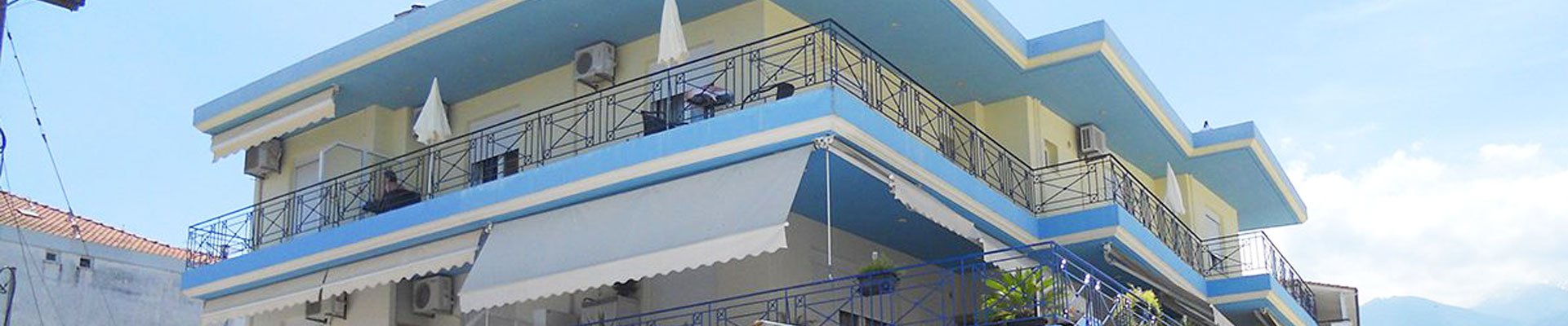 Vila Magda, smeštaj u Leptokariji