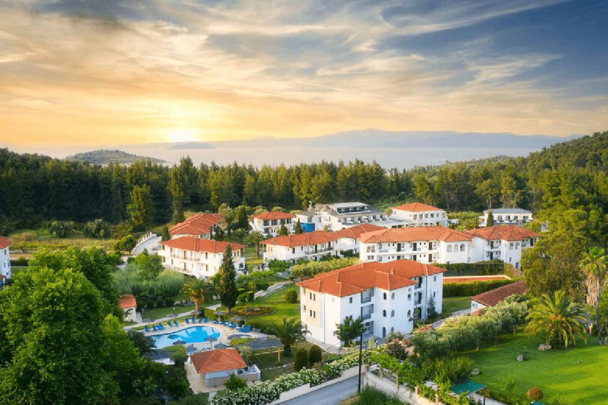 Hotel Chrousso Village panorama
