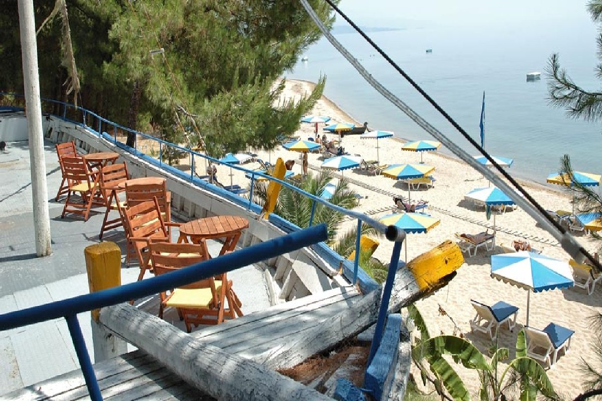 Hotel Porfi Beach-pogled na plažu