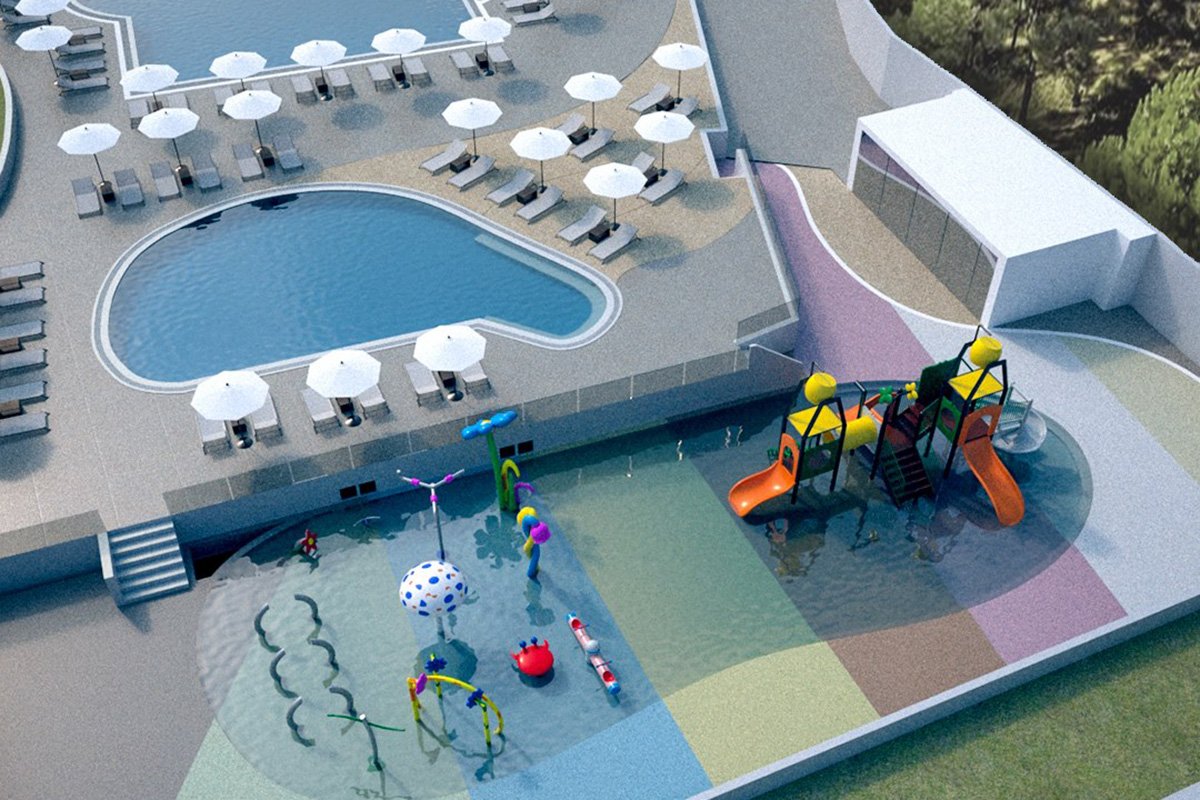 Atrium hotel spoljašnji bazen