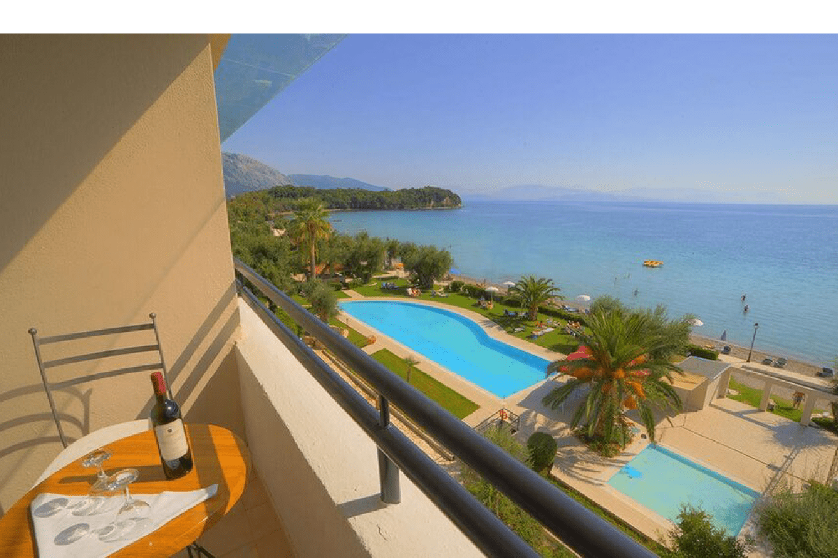 Elea Beach Corfu hotel terasa