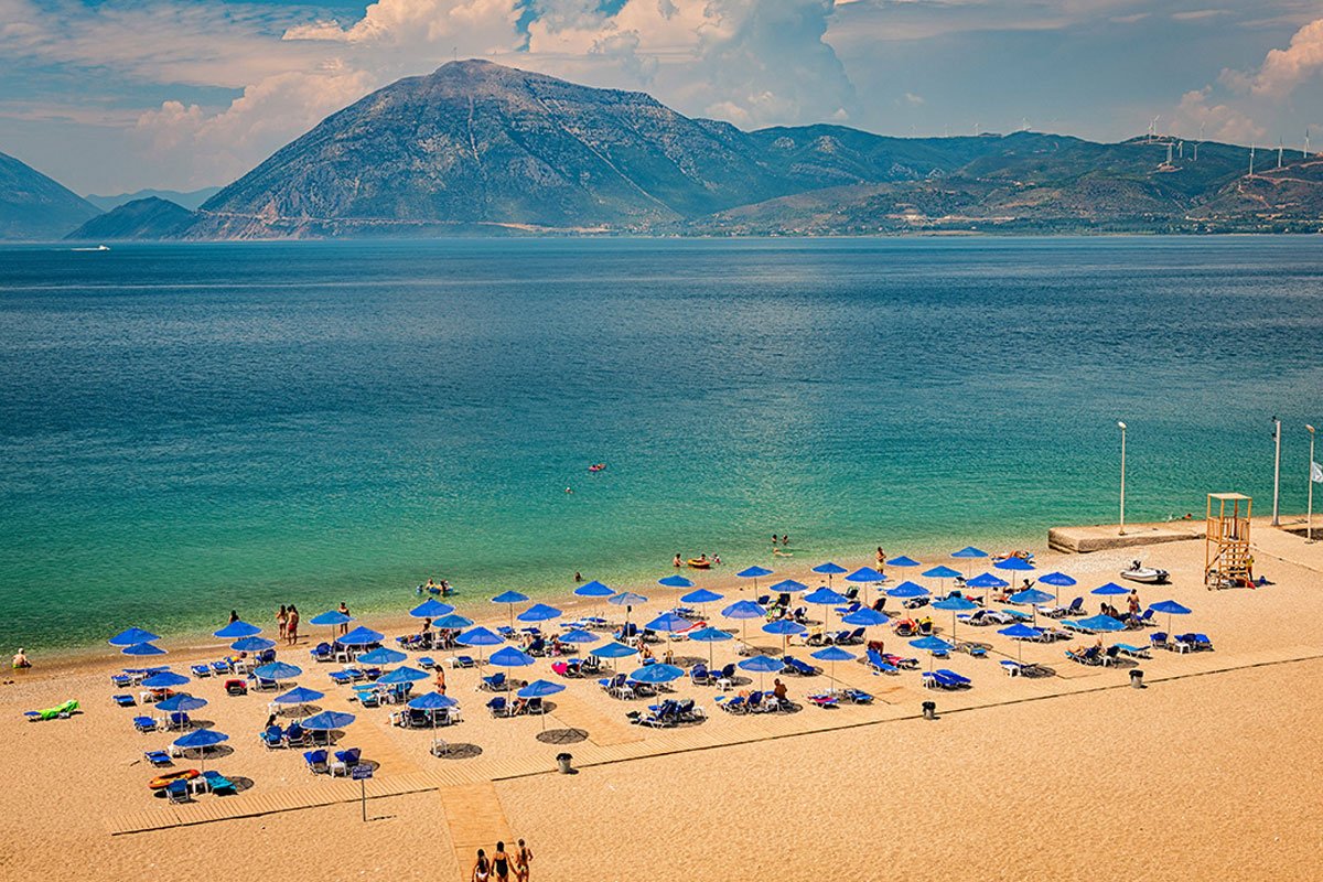 Porto Rio hotel plaže Peloponez