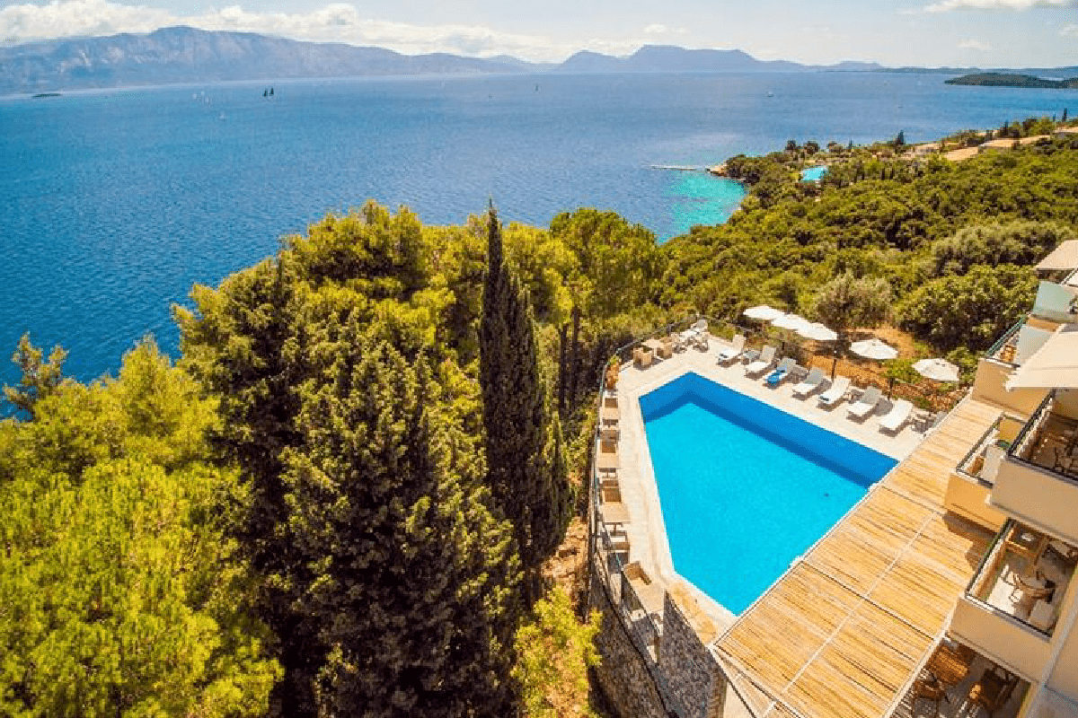 Aliki hotel Nikiana Lefkada bazen