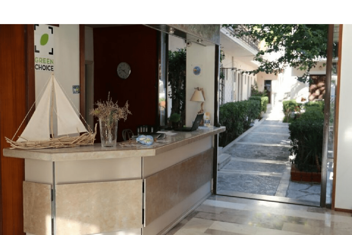 Hotel Ermis Nikiana Lefkada recepcija