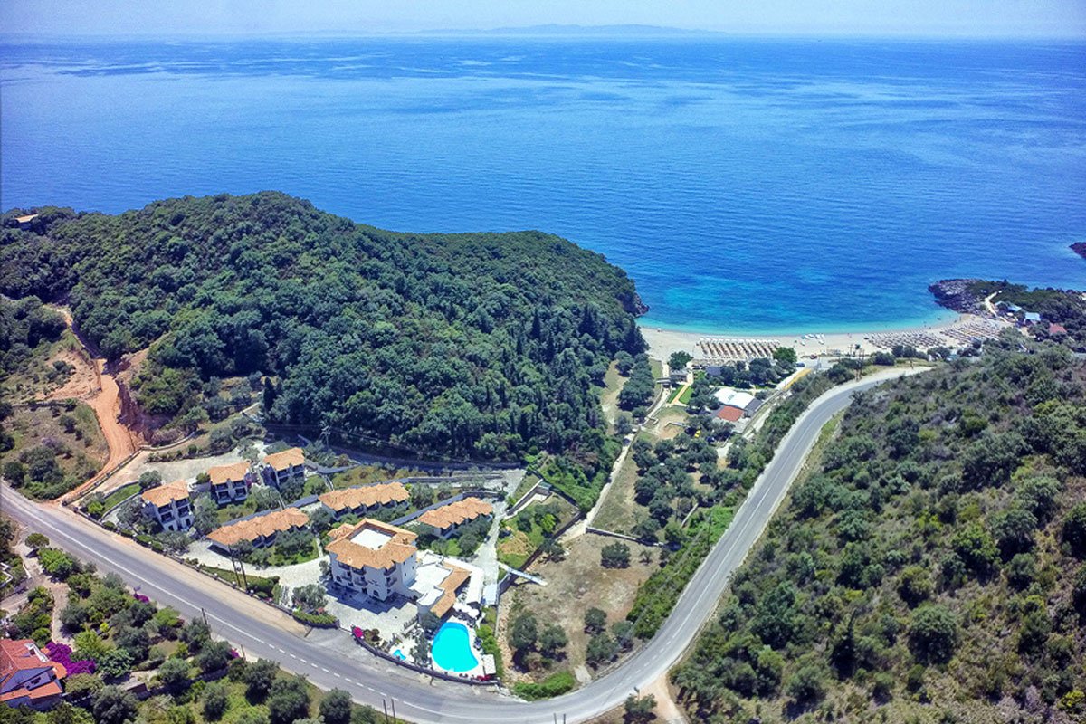 Mega Ammos Hotel Sivota panorama