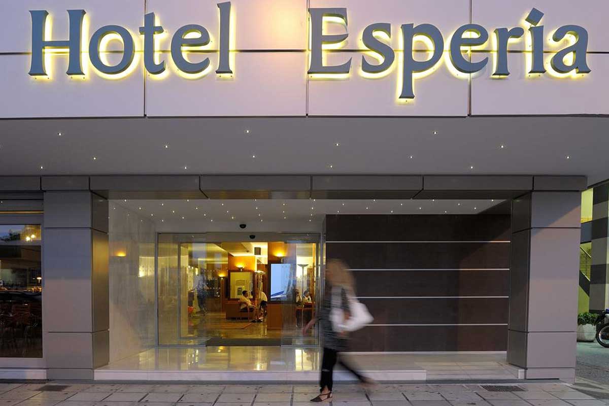 Hotel Esperia spolja