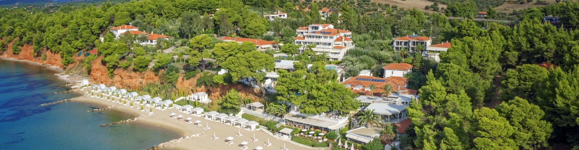 Hotel Danai Beach pogled na plažu