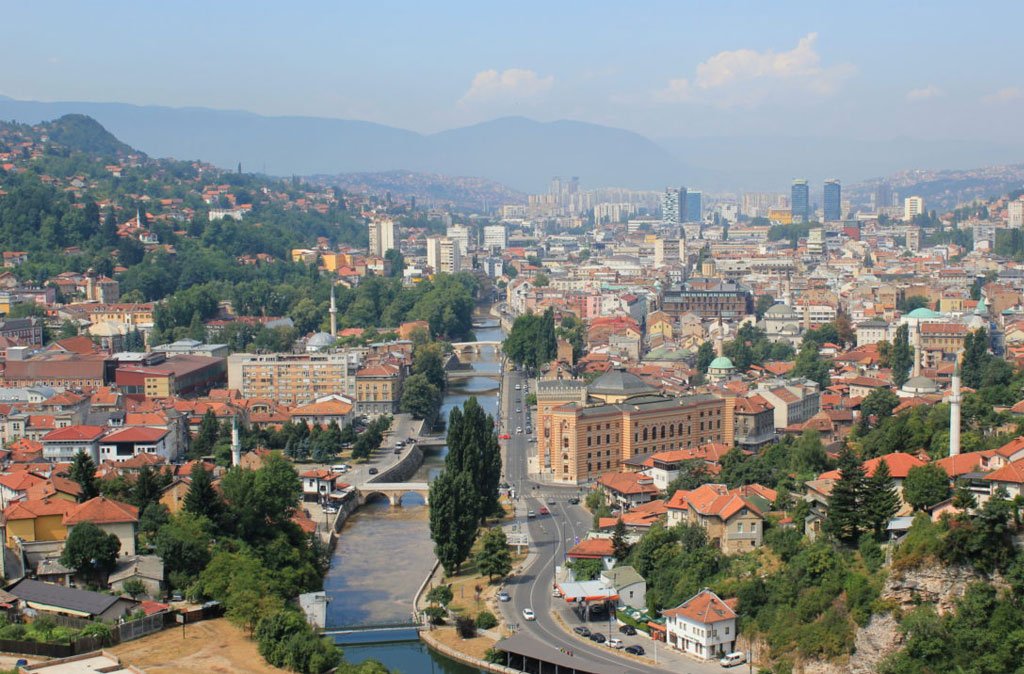 Sarajevo panorama