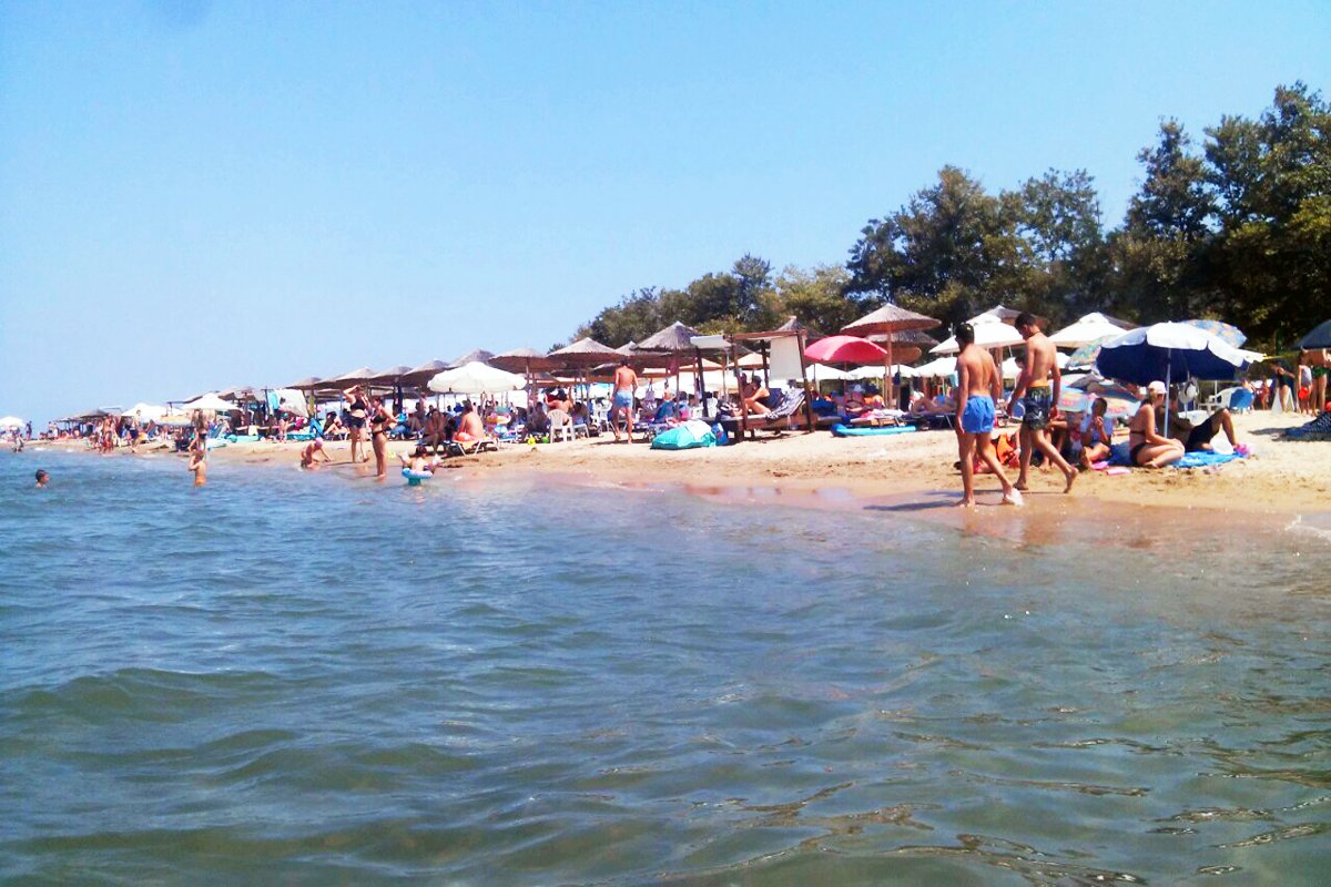 Plaža u mestu Stavros 