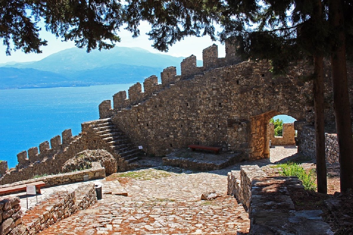 Nafpaktos dvorac u Grčkoj
