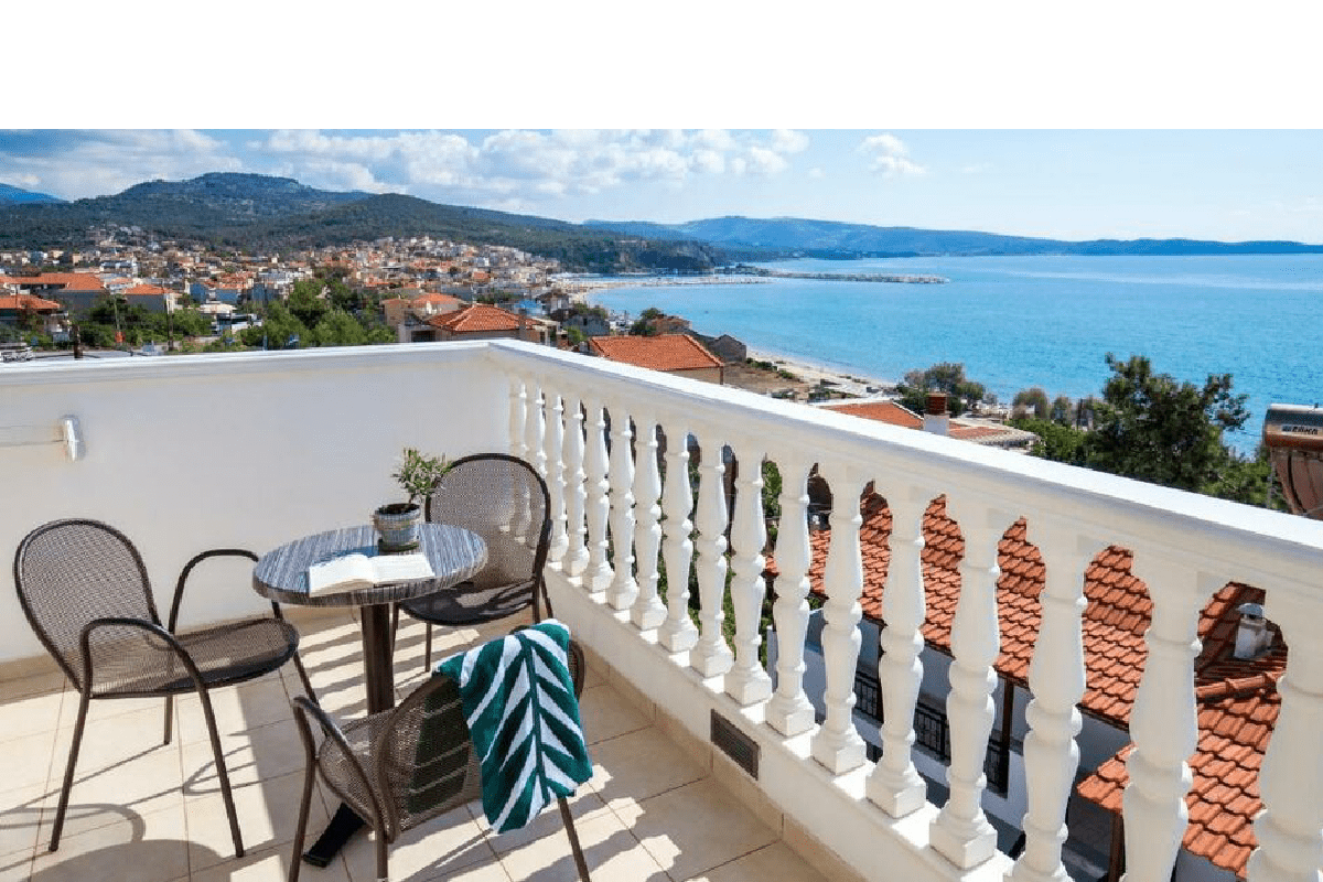 Hotel Antonios balkon