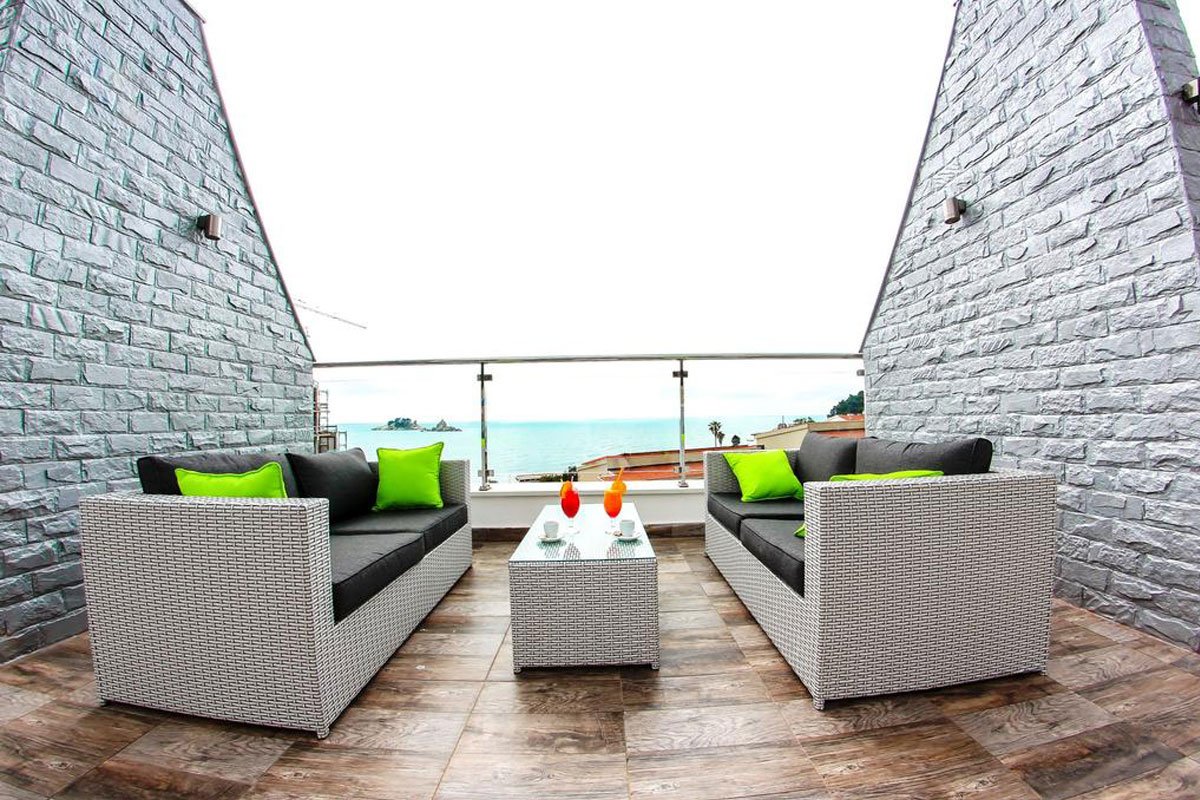 Hotel Vile Oliva terasa