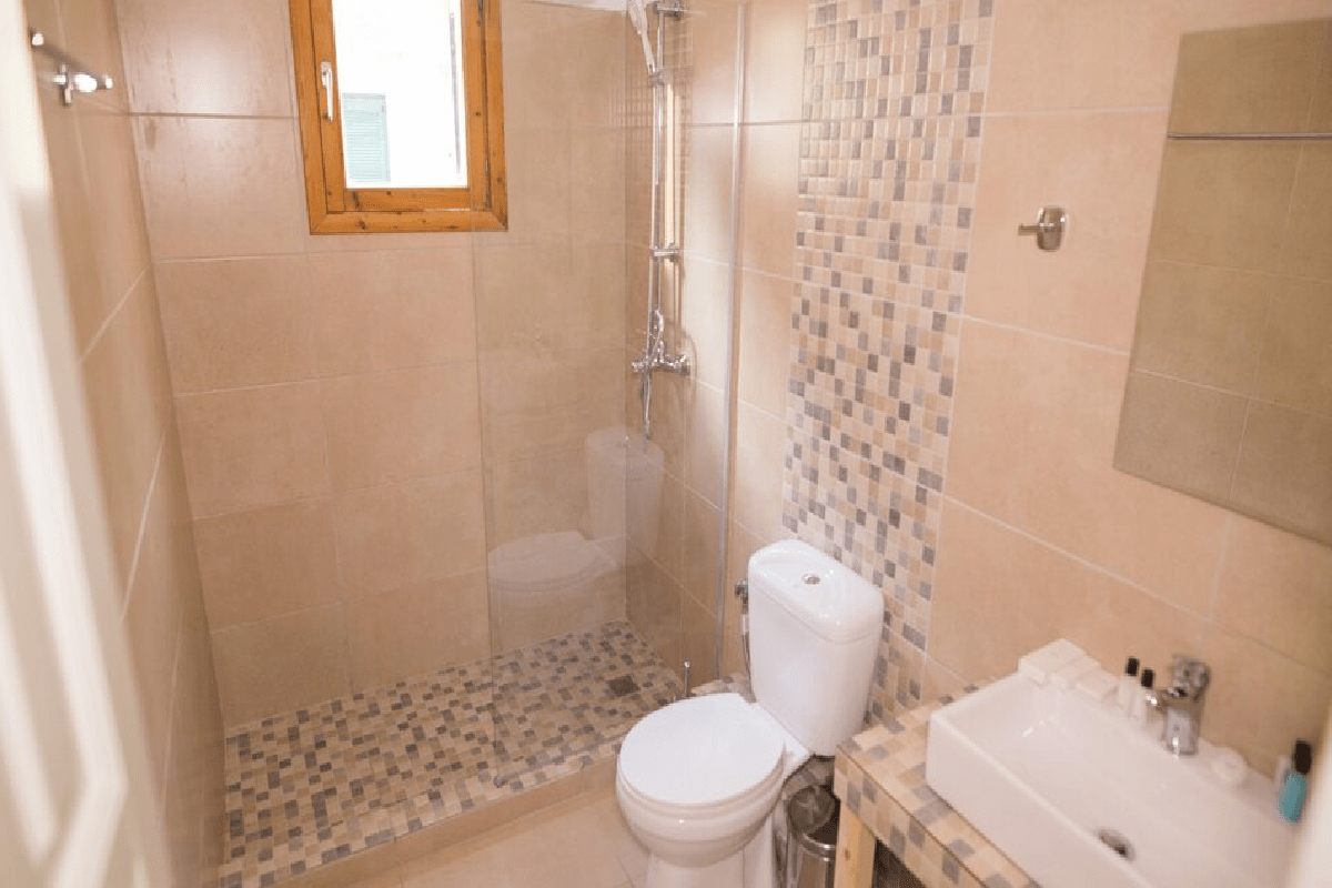 Hotel Corfu Aquamarine kupatilo