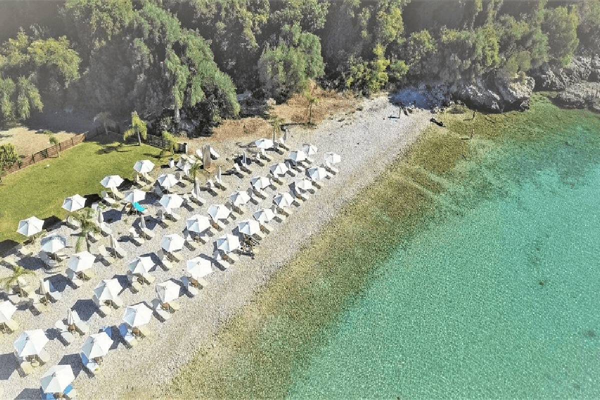 Hotel Corfu Aquamarine plaža