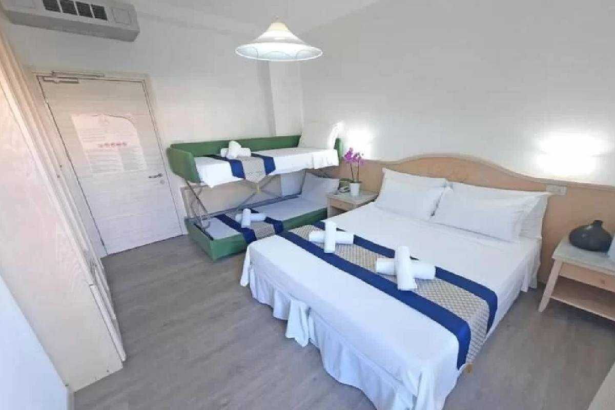 Hotel Margherita Lido di Jesolo kreveti na sprat