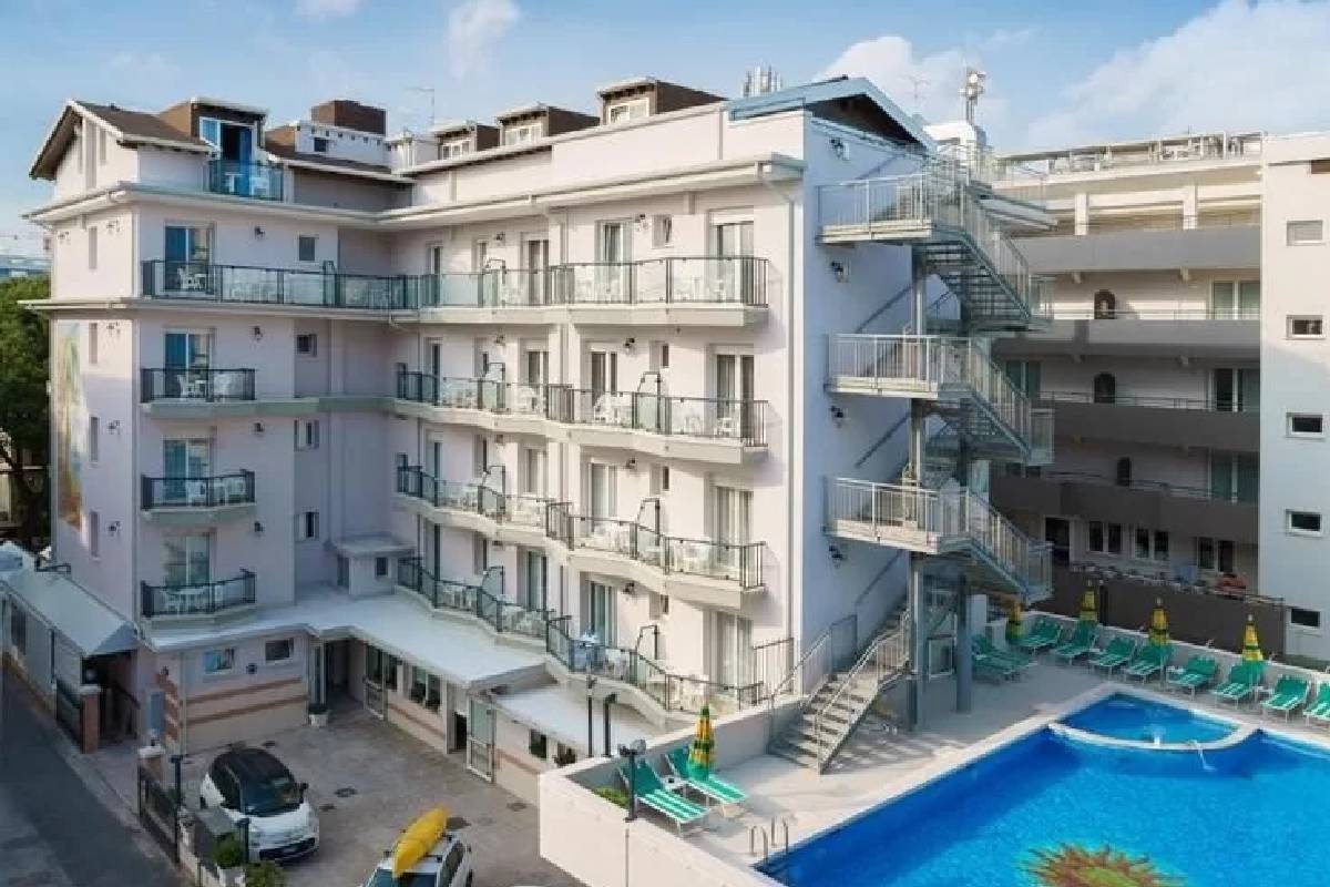 Hotel Kennedy Lido di Jesolo spolja