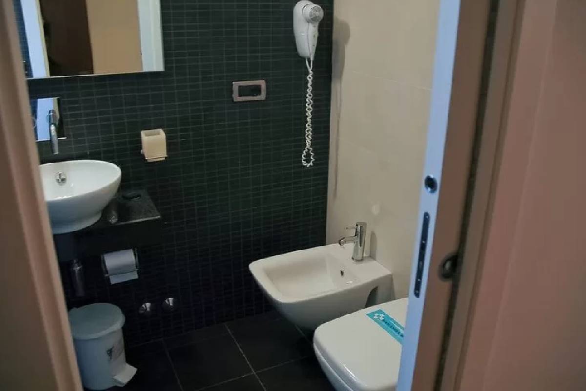 Hotel Santiago Lido di Jesolo toalet