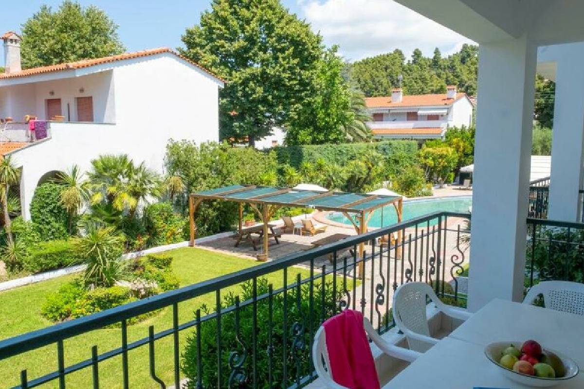 Hotel Aristidis Fourka terasa 2