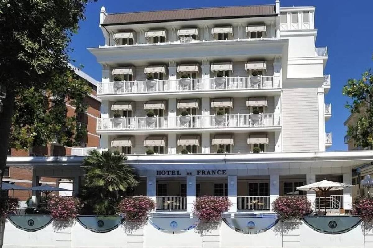 Hotel De France Rimini spolja