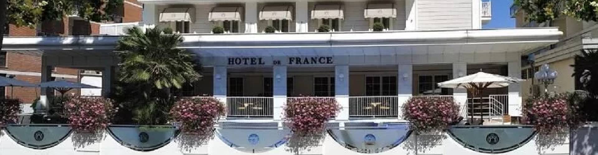Hotel De France Rimini header
