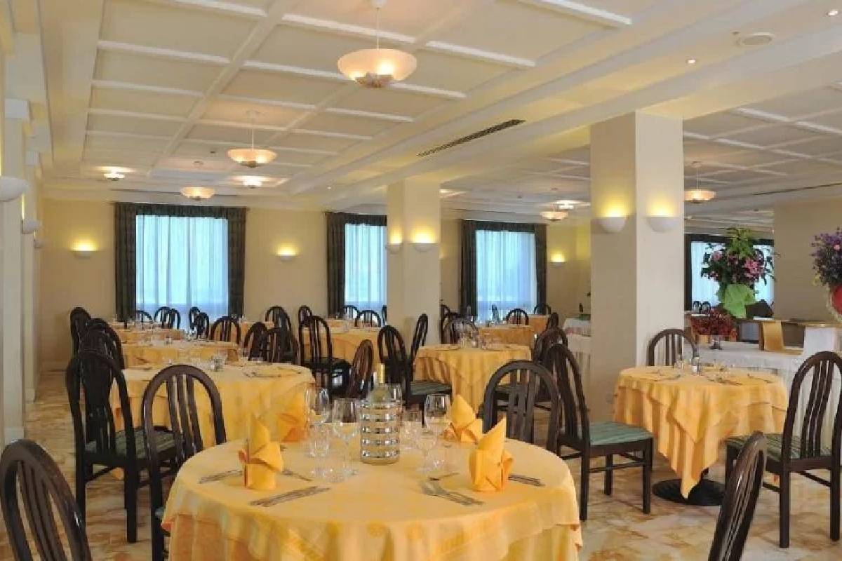 Hotel De France Rimini restoran