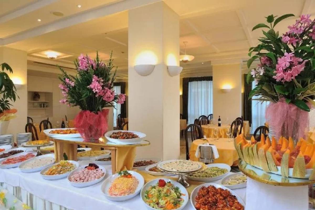 Hotel De France Rimini svedski sto