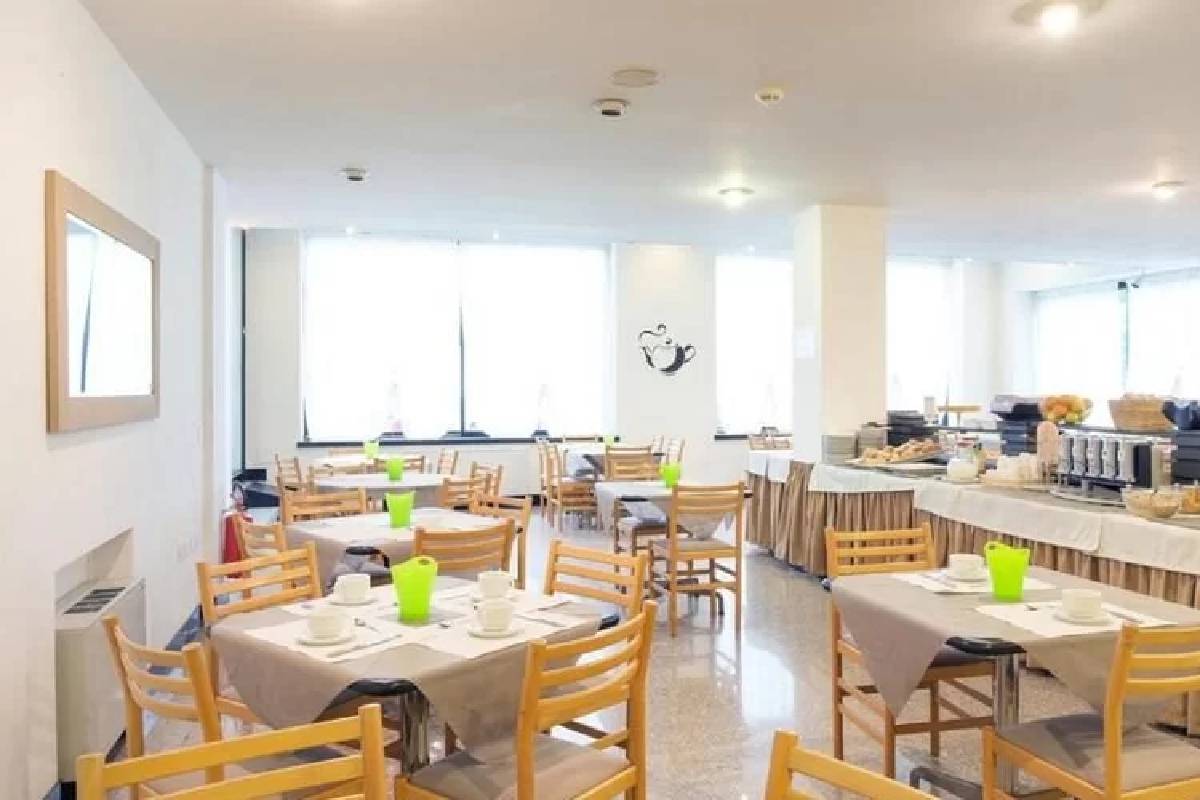 Hotel Junior Rimini restoran