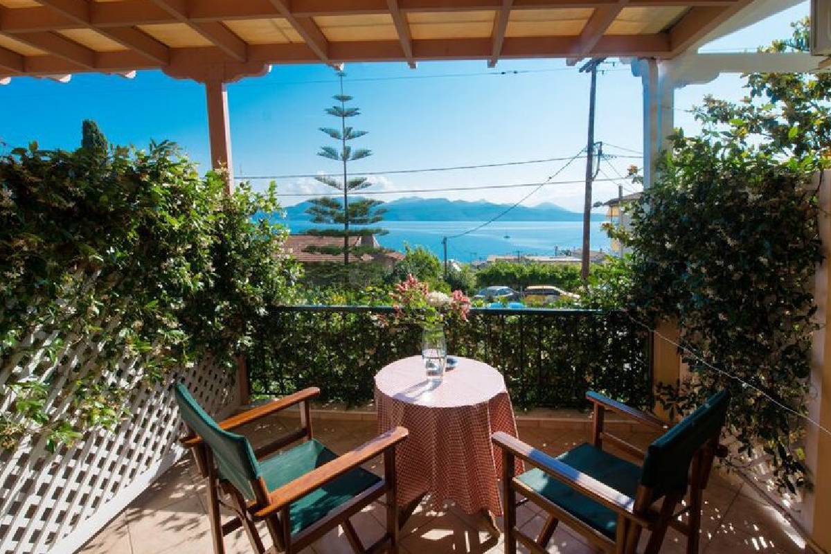 Hotel Sofia Lefkada Nikiana terasa