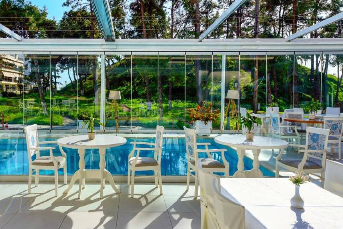 Secret Paradise Hotel Nea Kalikratia bar bazen