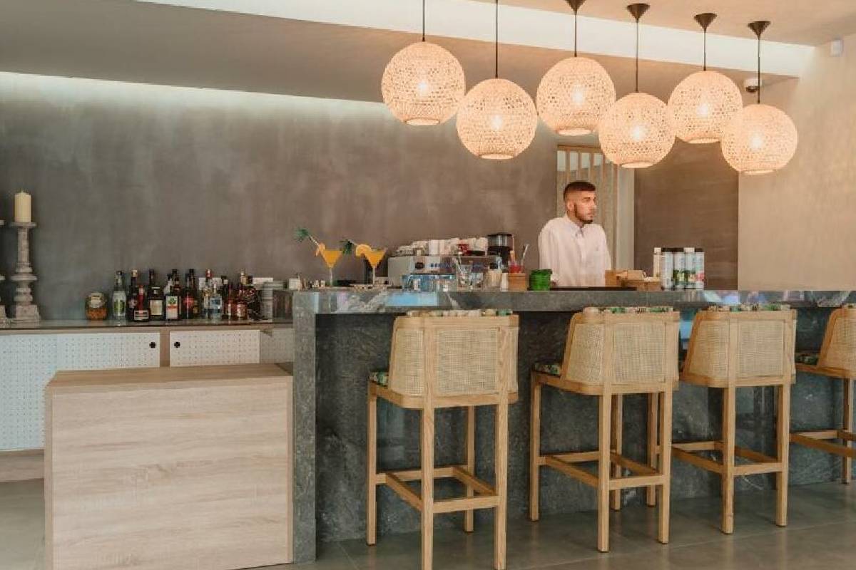 Hotel Ammos Seaside Olympic beach koktel bar