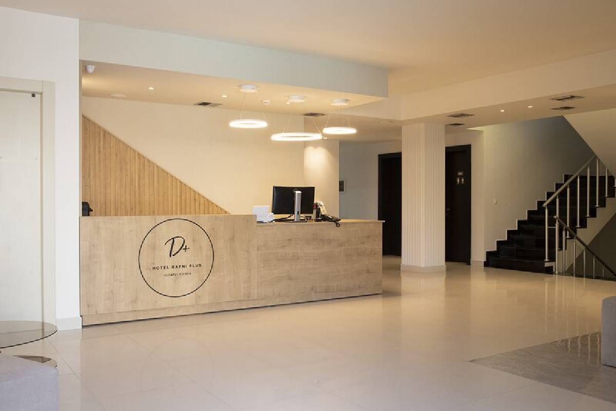 Hotel Dafni Plus Leptokaria recepcija
