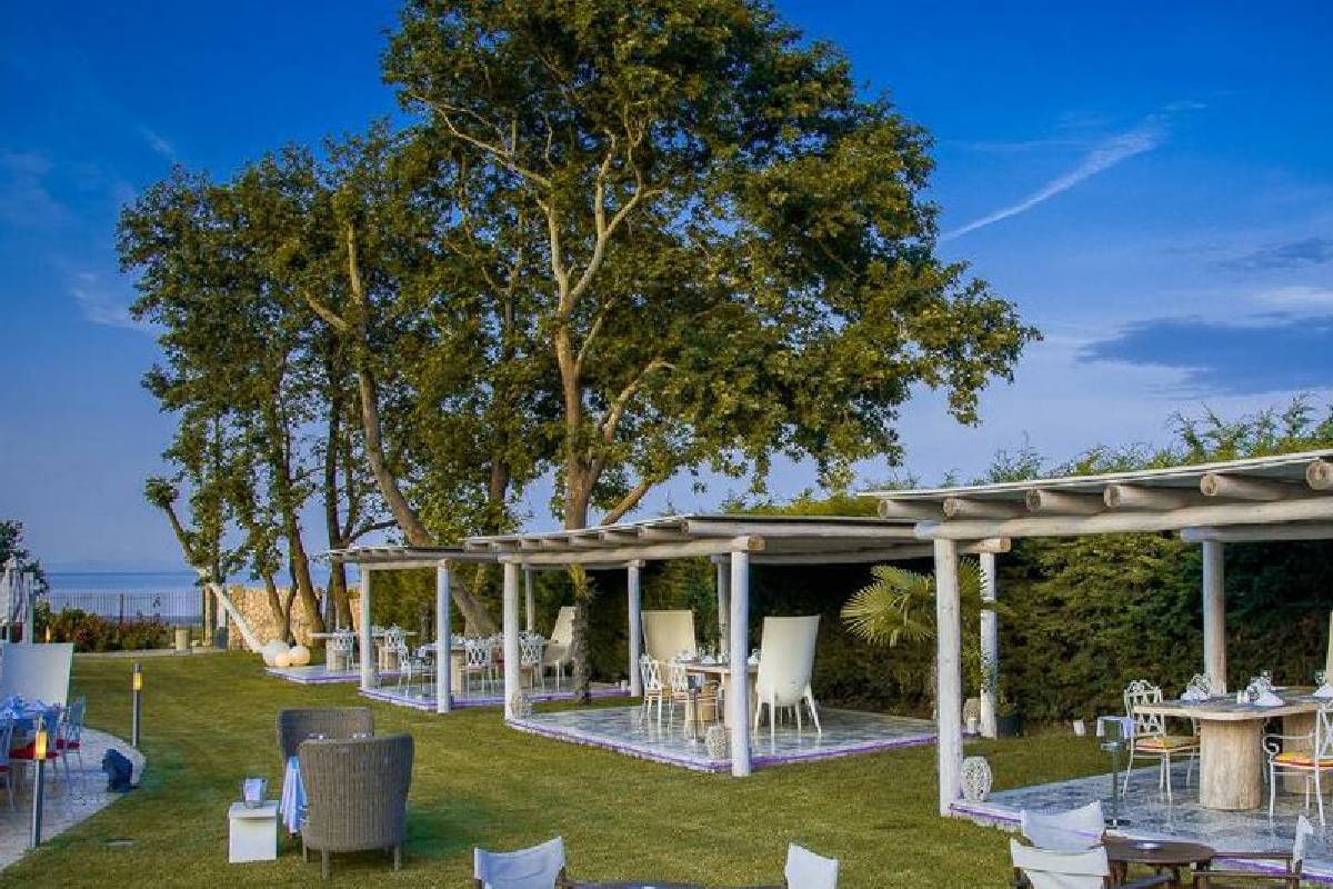 Hotel Litohoro Olympus Resort restoran na otvorenom