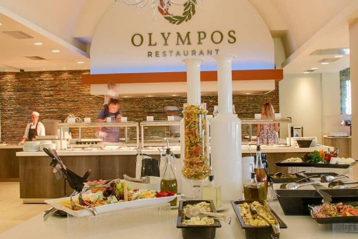 Hotel Olympian Bay Grand Leptokari švedski sto