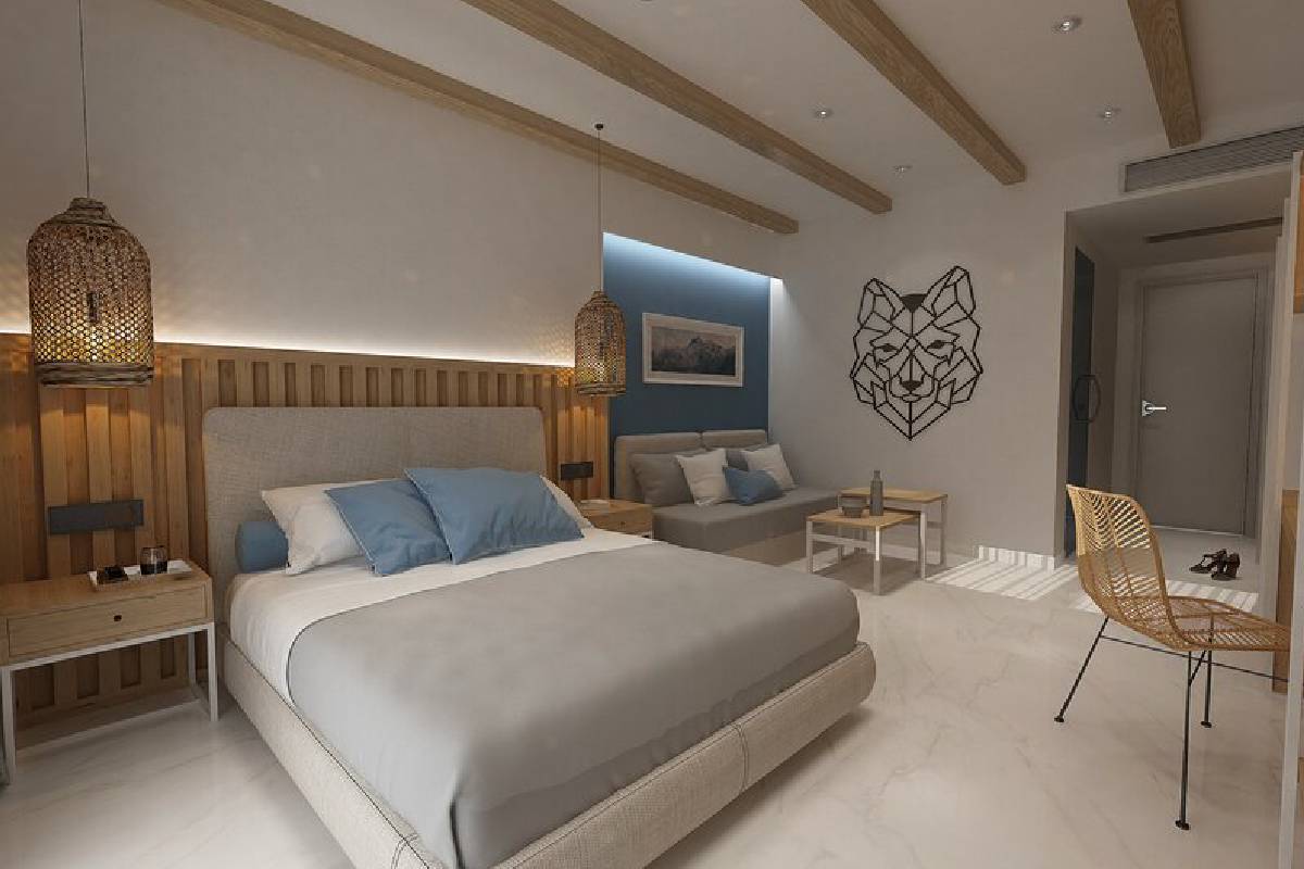Hotel Olympian Melathron Platamon superior family room