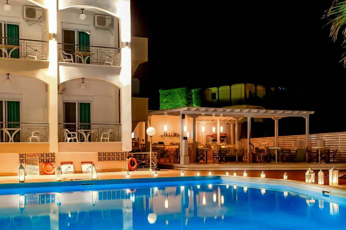 Hotel Stavros Beach bar