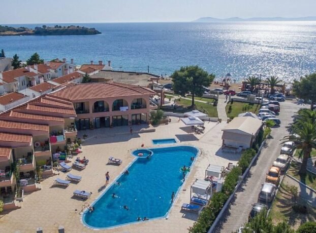 Hotel Toroni Blue Sea pogled na more