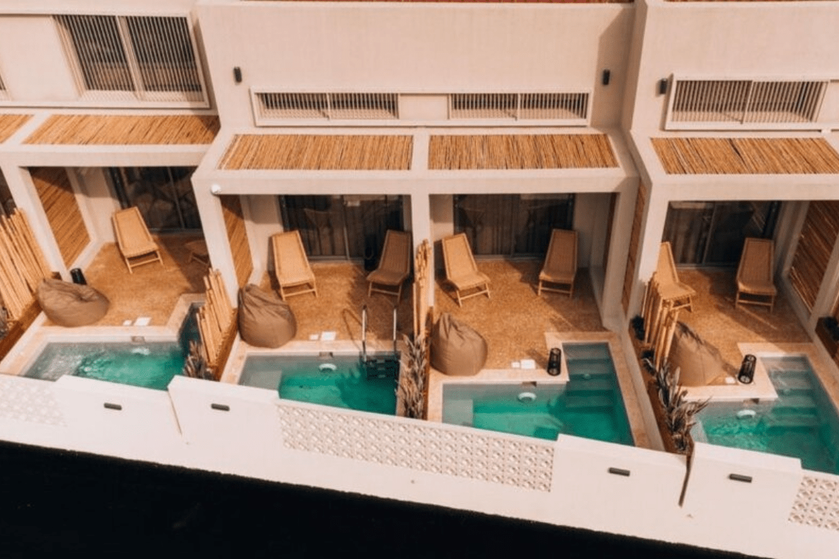 Amoessa Boutique Hotel private pool