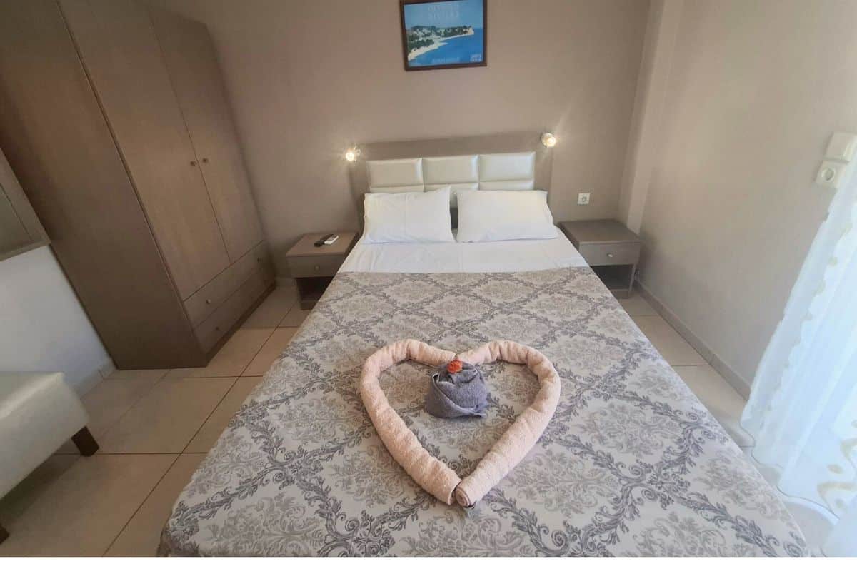 Dvokrevetni studio u vili Aqua Family Leptokarija